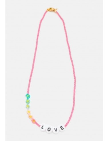 Collier enfant rainbow LOVE - BBuble