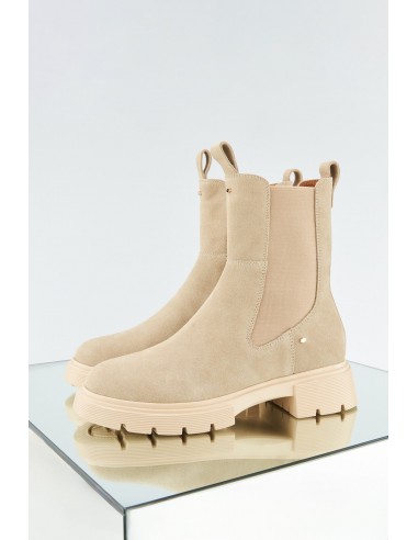 Patti-Cuir Suede Beige