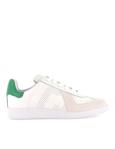 PACE - WHITE-GREEN LEATHER