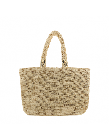 OCEAN TOTE BAG - NATURAL RAFFIA