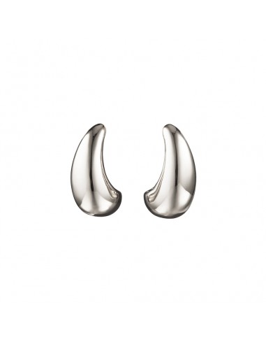 BAMBOLA MEDIO EARRINGS - POLISHED SILVER