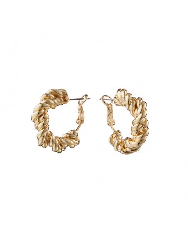 FALCO HOOPS EARRINGS - POLISHED GOLD