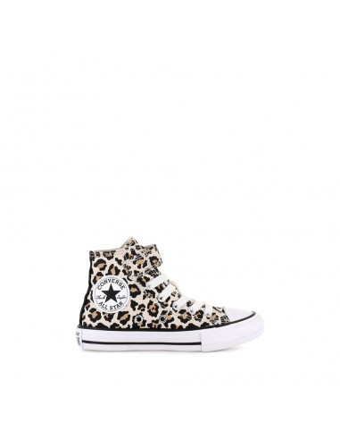 ALL STAR HI KIDS 1V LEOPARD LOVE - DRIFTWOOD/BLACK/WHITE