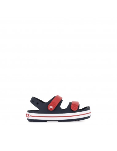 CROCBAND CRUSIER SANDAL KIDS - NAVY/VARSITY RED