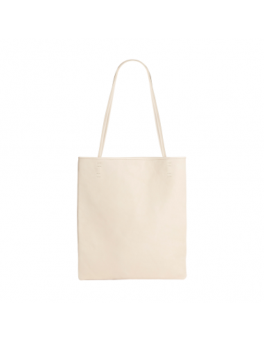 LOGAN TOTE - IVORY LEATHER