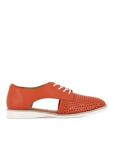 SIDECUT PUNCH - TANGERINE LEATHER