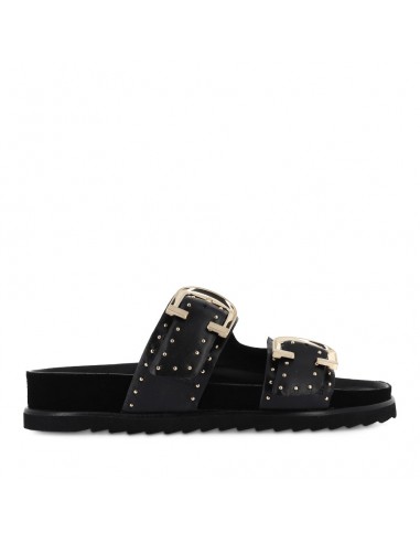 DEON - BLACK STUD LEATHER