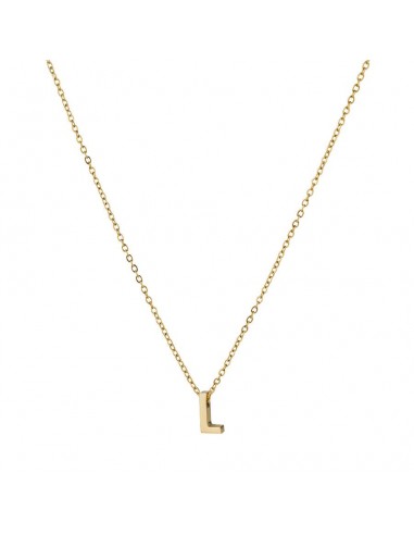 L NECKLACE - GOLD