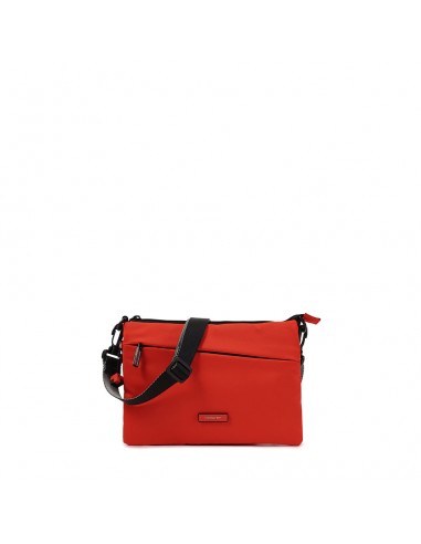 ORBIT FLAT CROSSBODY - STRONG RED