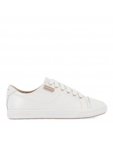 NAT III - WHITE TUMBLED LEATHER