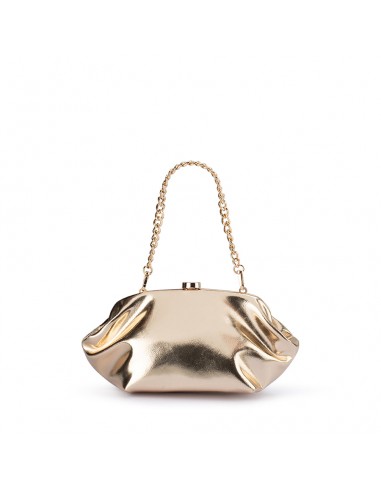 TALLY METALLIC CLUTCH - GOLD