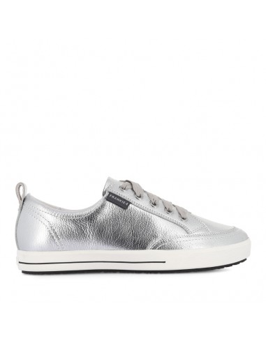 ELLIE V - SILVER TUMBLED LEATHER