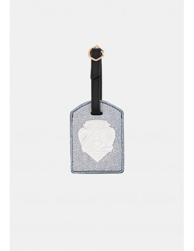 Luggage Tag-Sororite Silver Denim