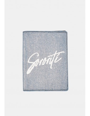 Porte Passeport-Sororite Silver Denim