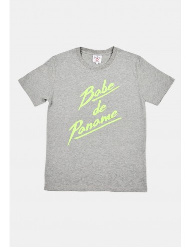 T Shirt Babe de Paname-Gris