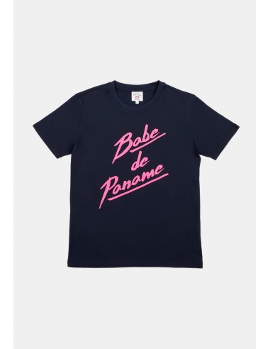 T Shirt Babe de Paname-Marine